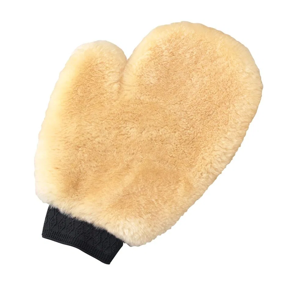 285 – SHURHOLD IND Car Wash Mitt, Made From Genuine Lambs Wool Shaped Thumb And Elastic Band Base Makes Comfortable A...